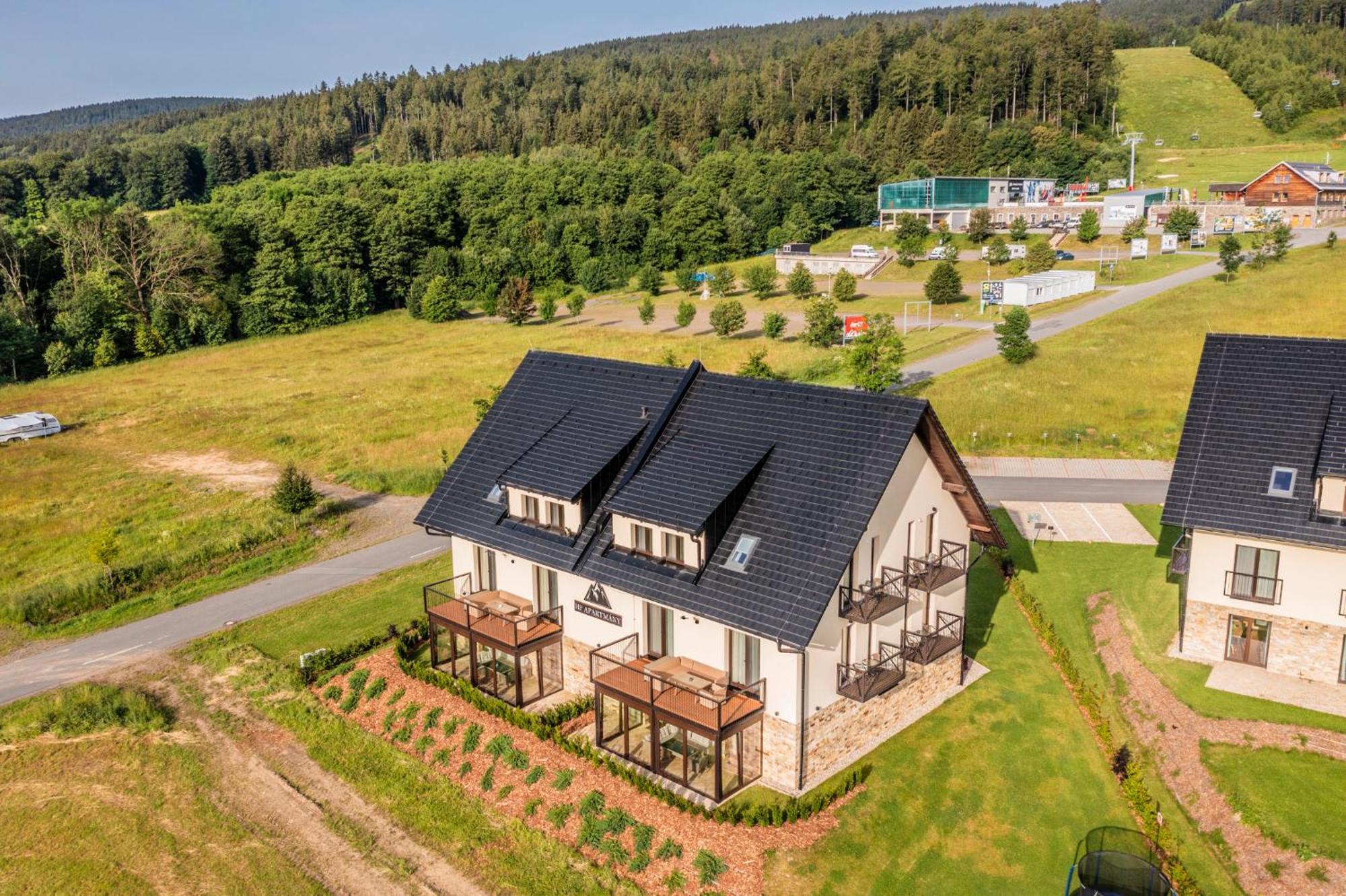 Hp Apartmany Skiareal- Bukova Hora V Orlickych Horach 100 M Od Lanovky Červená Voda المظهر الخارجي الصورة